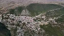 Air view of the village