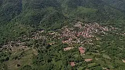 Air view of the village