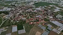Air view of the village