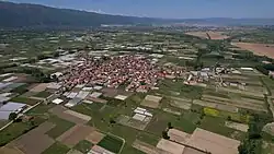 Air view of the village