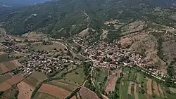 Air view of the village