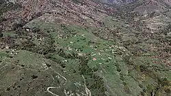 Air view of the village