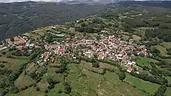 Air view of the village