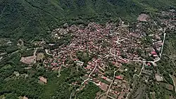Air view of the village