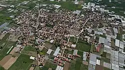 Air view of the village