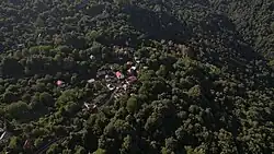 Air view of the village