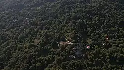 Air view of the village
