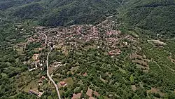 Air view of the village