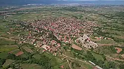 Air view of the village