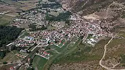 Air view of the village