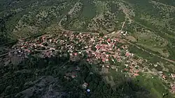 Air view of the village