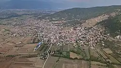 Air view of the village