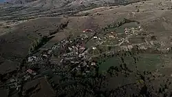 Air view of the village