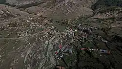 Air view of the village
