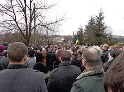 Funeral procession for Ihor Kostenko in Lviv