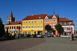 Main square with St. George church in the background