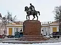 Monument to Oleg II in Ryazan