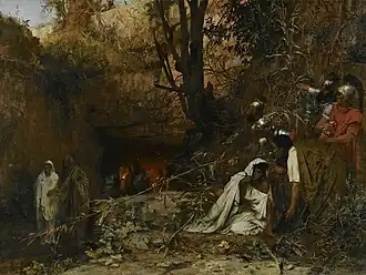 Persecutors of Christians at the Entrance to the Catacombs, 1874