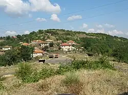 Overlooking view of the village