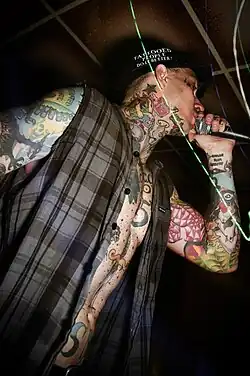 Former vocalist Syco Mike, 2011