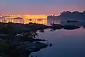 Dnieper Hydroelectric Station view from Khortytsya