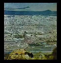 Aerial view of Ulaanbaatar in 1974