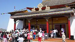 Buddhist temple in Chadan