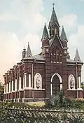 The church at the beginning of the XX century