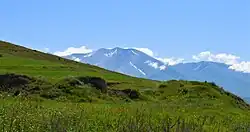 Scenery around nearby mountain Mets Ishkhanasar