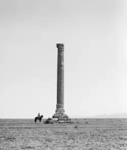 A photograph of the column from the first quarter of the 20th century