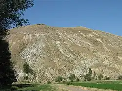 View of Heydar Baba Mountain