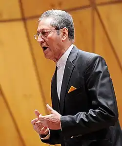 Performance by Rashid Vatandoust with the choir Tehran Symphony Orchestra,Vahdat Hall Tehran February 20, 2015