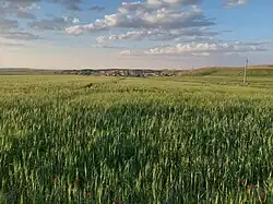 Sheikh Tagh village in spring.