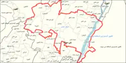 Location in Beni Suef Governorate