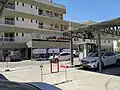 A view of the Al-Ahli Hospital building in Hebron.