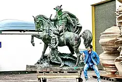 Bronze statue