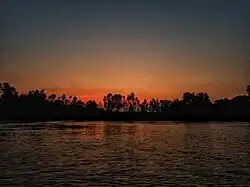 Jamuna River in Kazipur Upazila