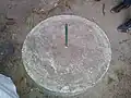 Old Shadow Clock at the Puzhakkara Srambia