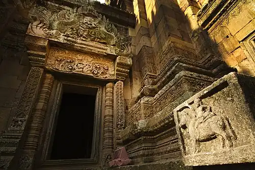 the northern gate of Phanom Rung temple complex