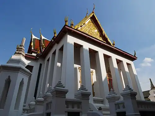 The ordination hall (ubosot)