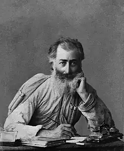 Alexander Kazbegi. Photo by A. Roinashvili, 1880s.