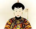 In ceremonial dress