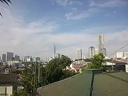 View of Minato Mirai from Tobe