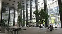 Business Tower's ground floor lobby