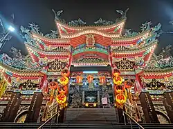 Sanchong Yi Tian Temple at Sanchong District, New Taipei, Taiwan.