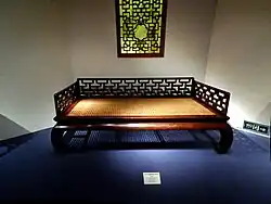 Daybed (ta), Ming dynasty, 16th–17th century. Shanghai Museum.