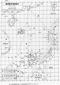 Map of the South East China