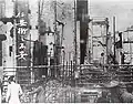 Ruins after burning of the city
