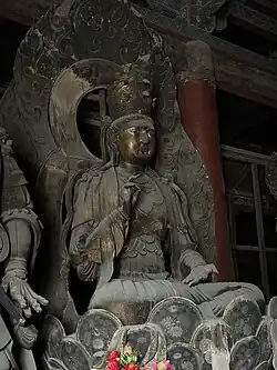 Liao dynasty statue of the Bodhisattva Dizang