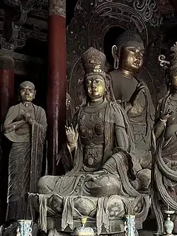 Liao dynasty statue of the Bodhisattva Wenshu